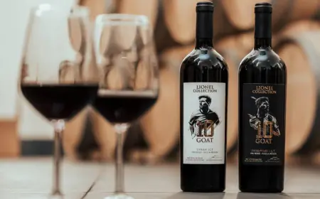 Vino sa potpisom Lea Mesija