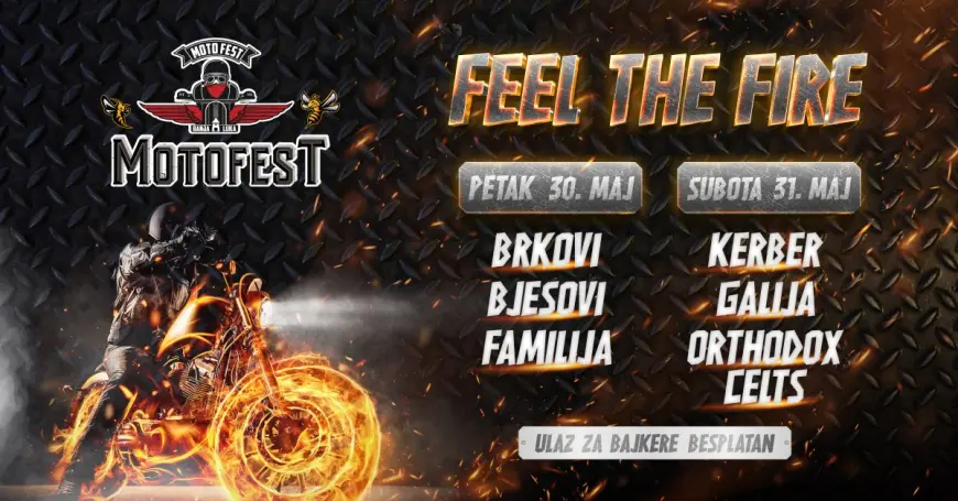 Moto Fest Banja Luka: Adrenalinski spektakl i turistički brend regije